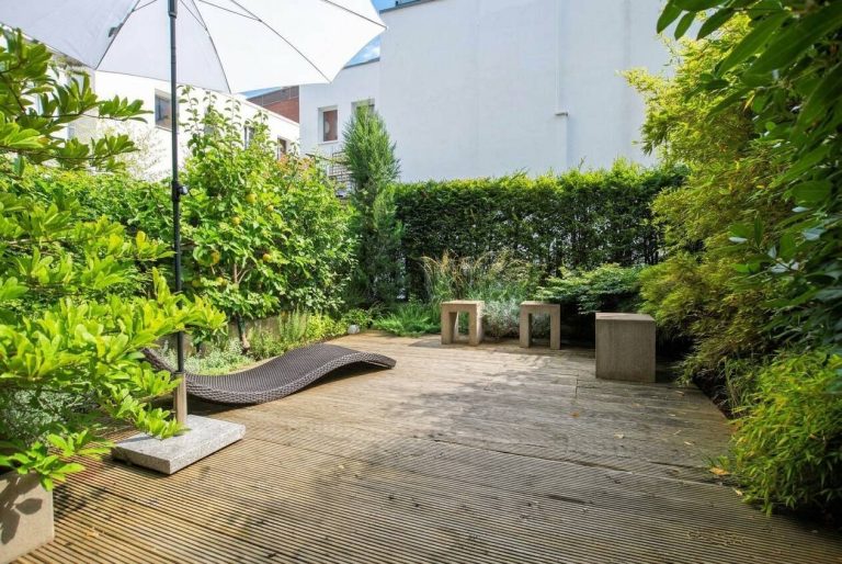 Immobilienangebot - Hamburg - Alle - Rückwärtige Idylle in St. Georg: Kernsaniertes Architekten-Loft mit Terrasse und Garten