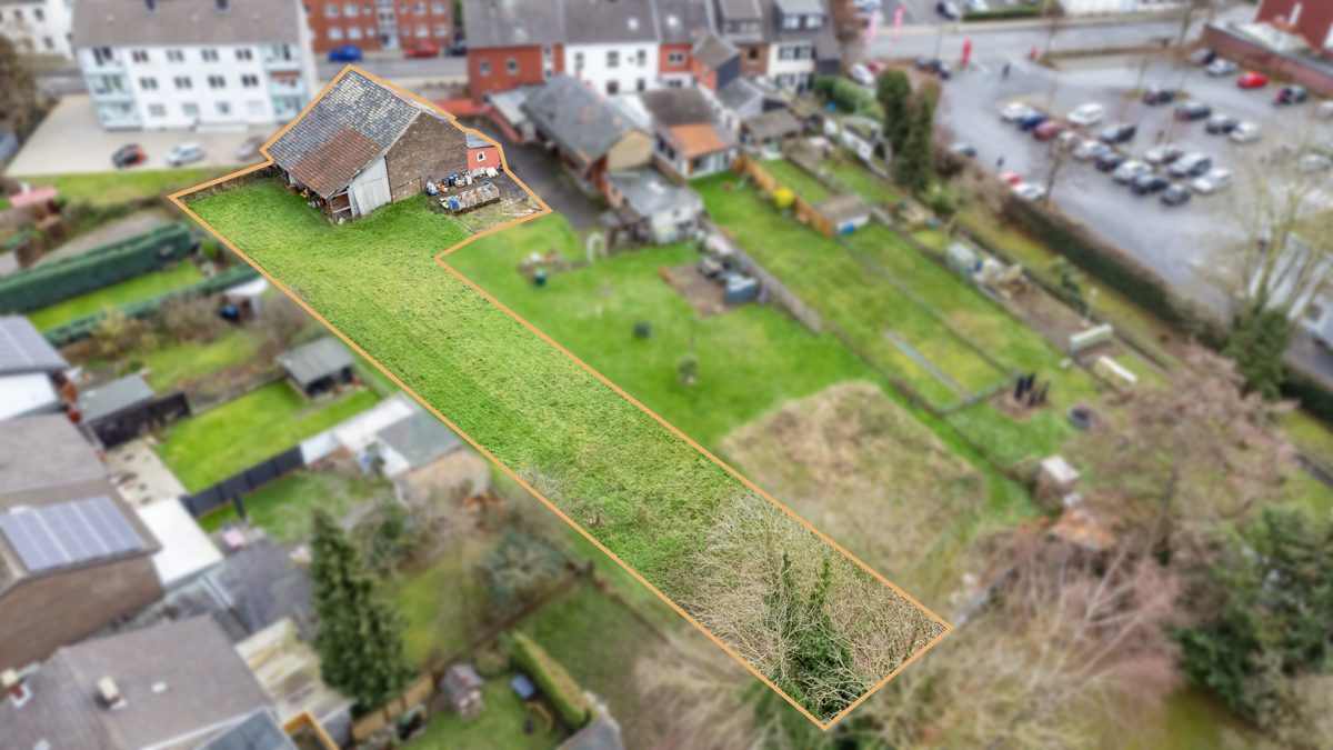 Immobilienangebot - Würselen - Grundstücke - Grundstück inkl. aufstehender alter Scheune in zentraler Lage von Broichweiden