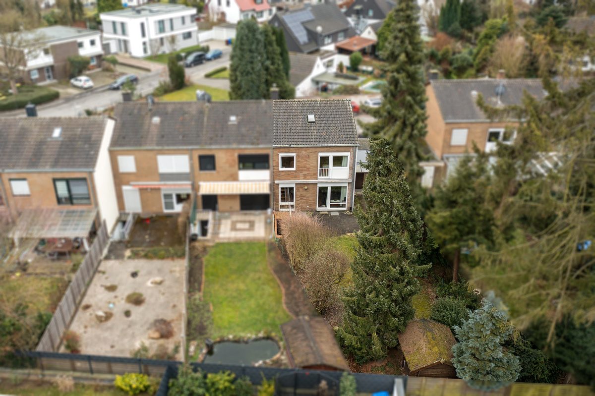 Immobilienangebot - Pulheim - Alle - Durchdachtes Reiheneckhaus in TOP- Wohnlage von Pulheim-Brauweiler