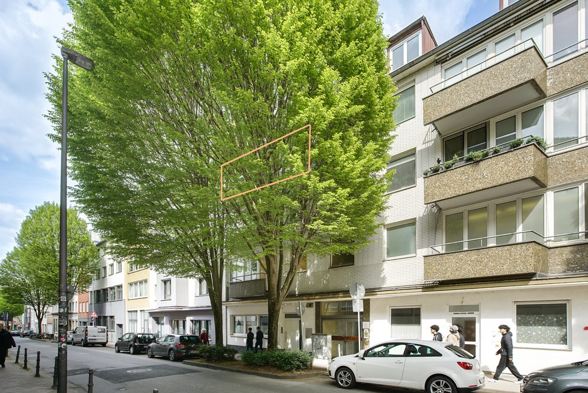 Immobilienangebot - Aachen - Alle - Modernisierte 2 Zimmer Wohnung mit Balkon in zentraler Innenstadtlage von Aachen