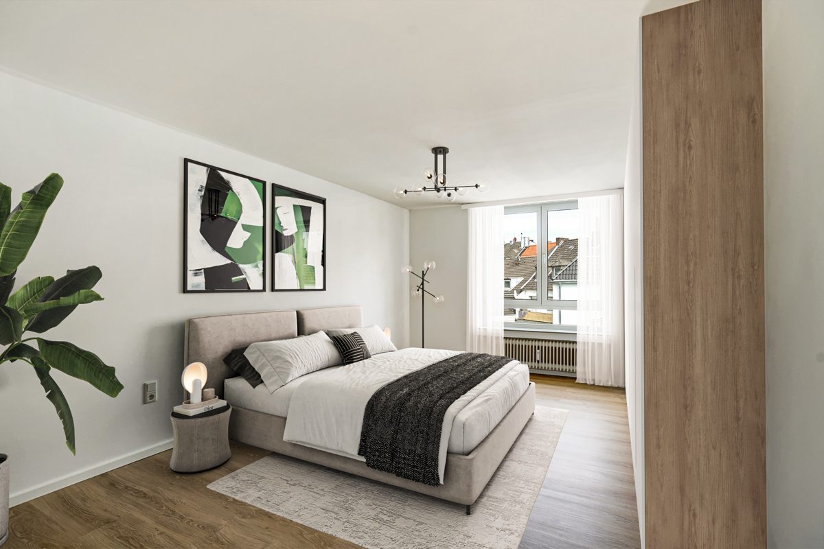 Immobilienangebot - Aachen - Alle - Modernisierte 2 Zimmer Wohnung mit Balkon in zentraler Innenstadtlage von Aachen