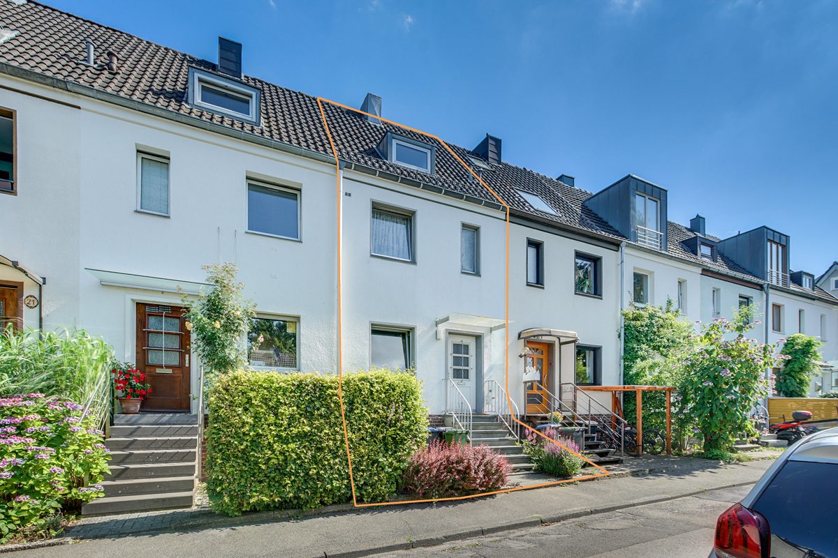 Immobilienangebot - Aachen - Alle - Reihenmittelhaus in beliebter Wohnlage von Aachen-Burtscheid
