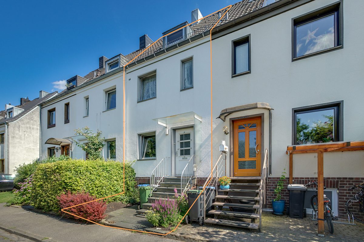 Immobilienangebot - Aachen - Alle - Reihenmittelhaus in beliebter Wohnlage von Aachen-Burtscheid