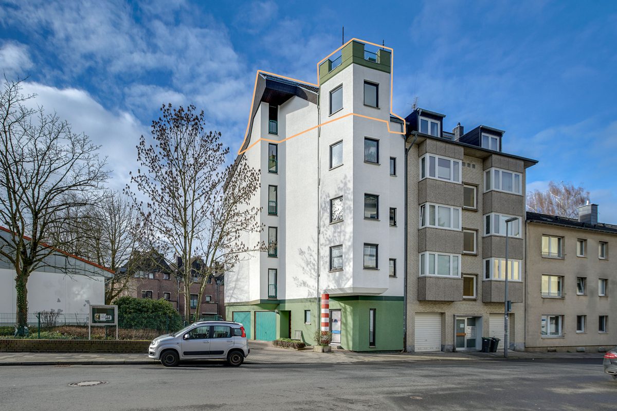 Immobilienangebot - Aachen - Alle - Wohnen mit Weitblick – Maisonette Wohnung mit zwei Dachterrassen in Toplage von Aachen