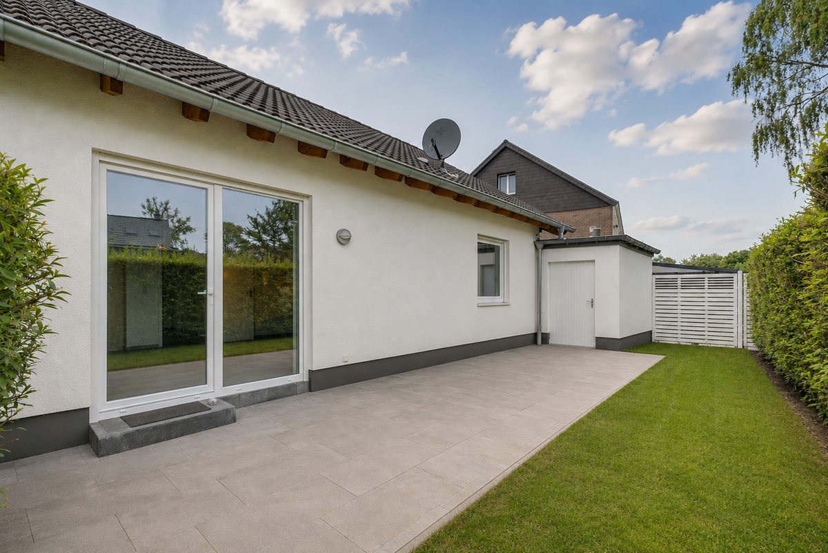 Immobilienangebot - Alsdorf - Alle - Freistehender Bungalow in Alsdorf-Blumenrath – ebenerdiges Wohnen mit Galerie & Solaranlage