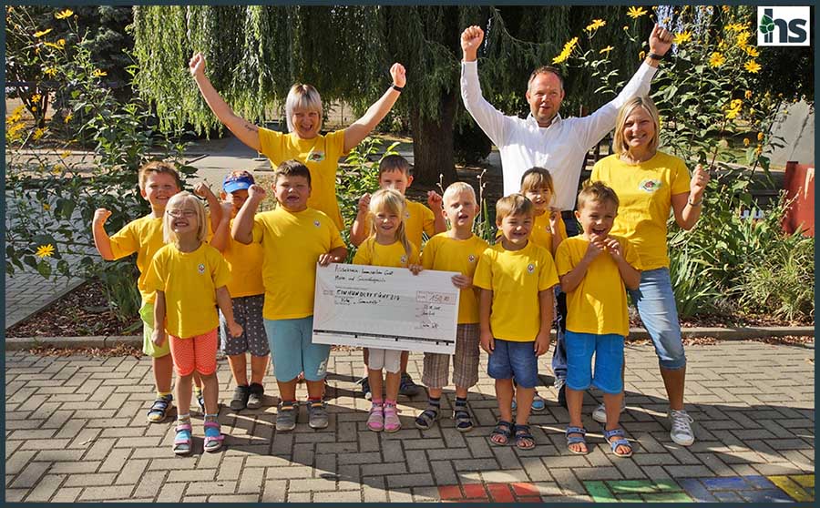Spende an die KiTa "Sonnekäfer" in Querfurt