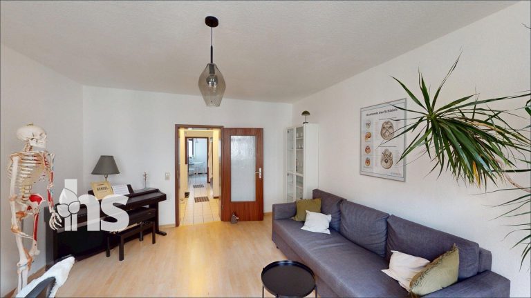 Immobilienangebot - Halle/Saale - Alle - PROVISIONSFREI: Modernisierte 2-Zi.-Wohnung mit Balkon in Halle (Saale) – zentral, ideal für Anleger
