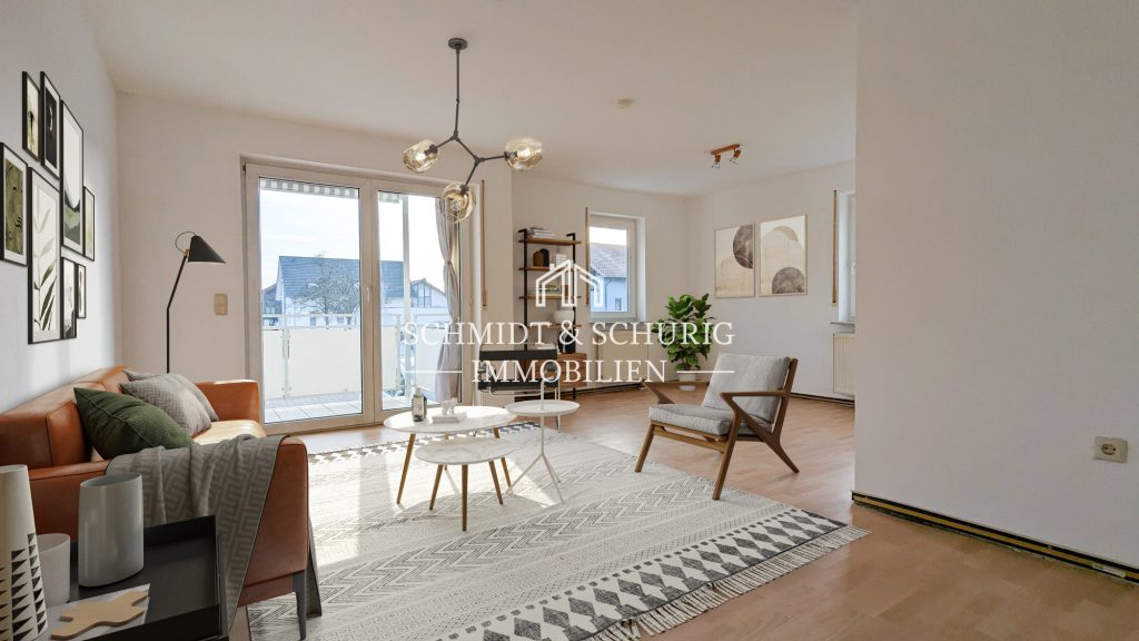 Immobilienangebot - Hambrücken - Alle - Helle Erdgeschosswohnung mit Balkon und Stellplatz in ruhiger Wohnlage.