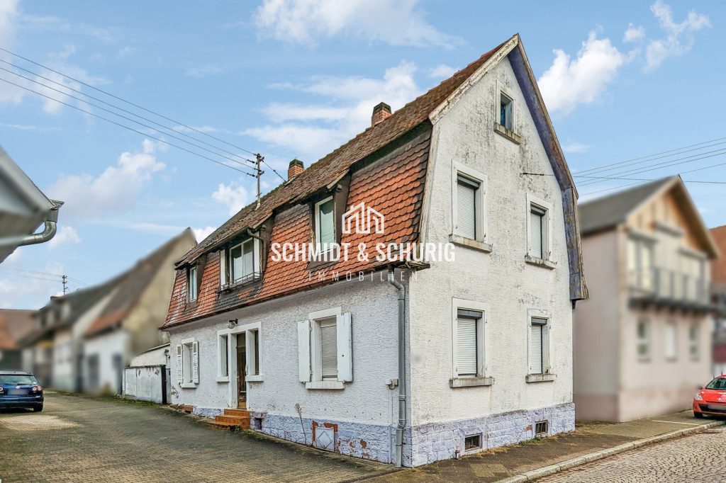 Immobilienangebot - Karlsruhe / Knielingen - Alle - Einfamilienhaus für Handwerker und Selbermacher!