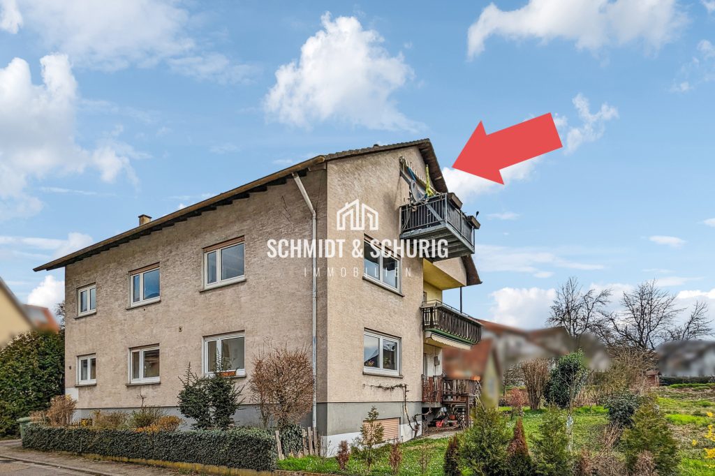 Immobilienangebot - Dielheim / Horrenberg - Alle - Vermietete DG-Wohnung ideal für Kapitalanleger.