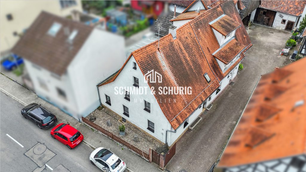 Immobilienangebot - Bruchsal / Büchenau - Alle - Historisches Einfamilienhaus mit Potenzial zur Neugestaltung