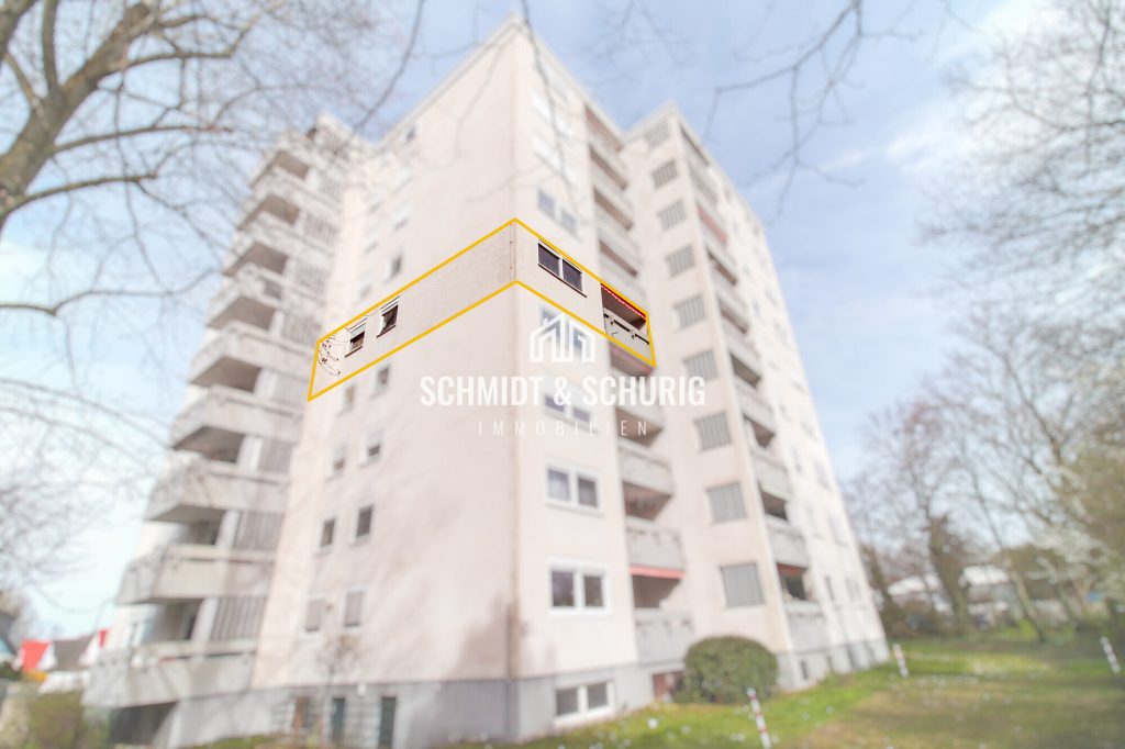 Immobilienangebot - Ettlingen - Alle - Helle 2,5-Zimmer-Wohnung mit Balkon und Garage in Ettlingen