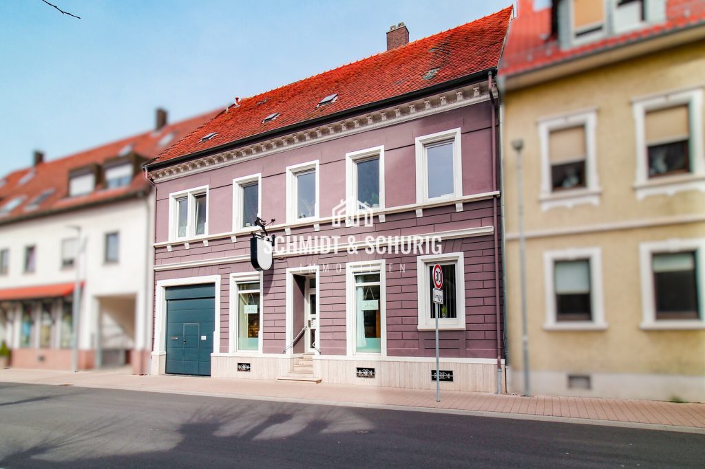 Immobilienangebot - Waghäusel / Wiesental - Alle - Wohn- und Geschäftshaus mit Ausbaupotenzial & Renditechance