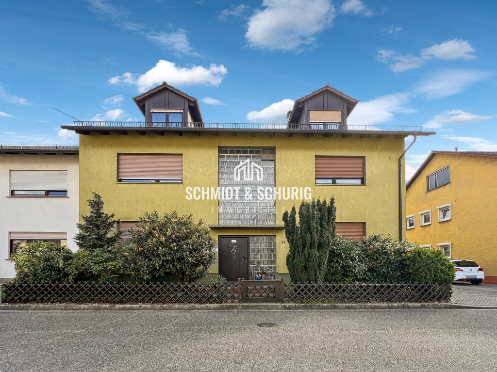 Immobilienangebot - Waghäusel - Alle - Solides 3-Familienhaus mit Potenzial in ruhiger Wohnlage