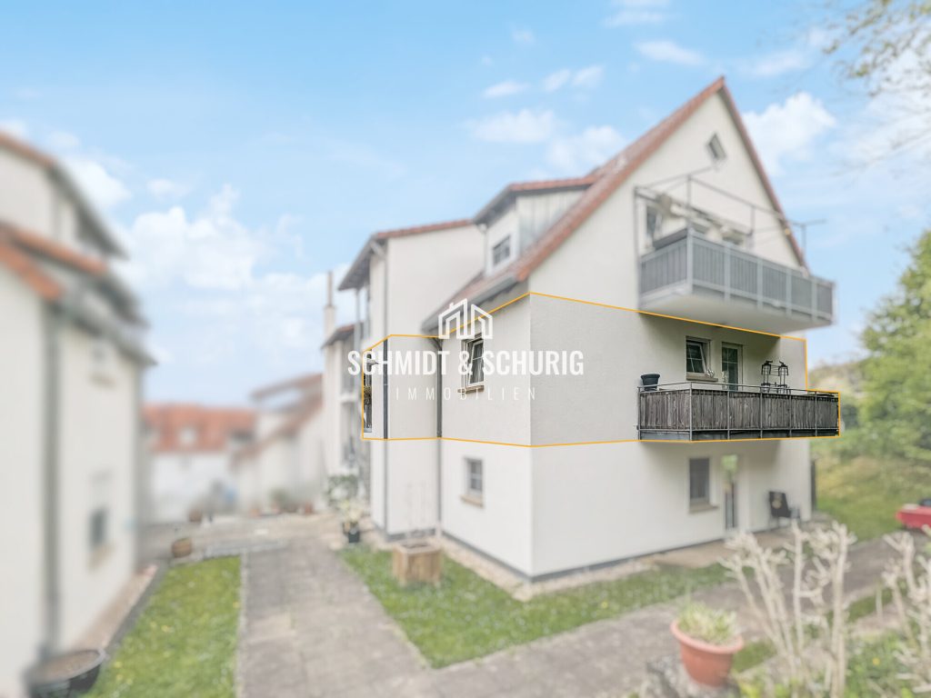 Immobilienangebot - Eppingen / Mühlbach - Alle - Charmante 3-Zimmerwohnung mit Balkon und Tiefgarage in ruhiger Lage