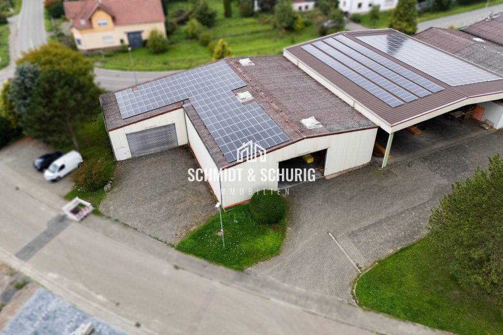 Immobilienangebot - Kraichtal / Oberöwisheim - Alle - Gewerbeeinheit im Kraichtal mit
großer Hallen - und Lagerfläche
