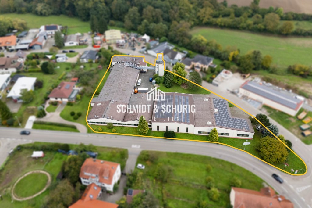Immobilienangebot - Kraichtal / Oberöwisheim - Alle - Gewerbeeinheit im Kraichtal mit
großer Hallen - und Lagerfläche