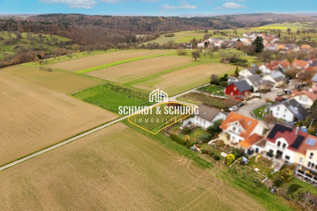 Immobilienangebot - Neulingen / Nußbaum - Grundstücke - Großzügiges Eckgrundstück mit traumhaftem Ausblick!