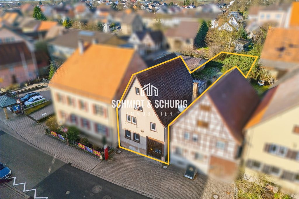 Immobilienangebot - Zaisenhausen - Alle - Entwicklungsobjekt in Zaisenhausen – solide Basis für ein Neubau- oder Sanierungsprojekt