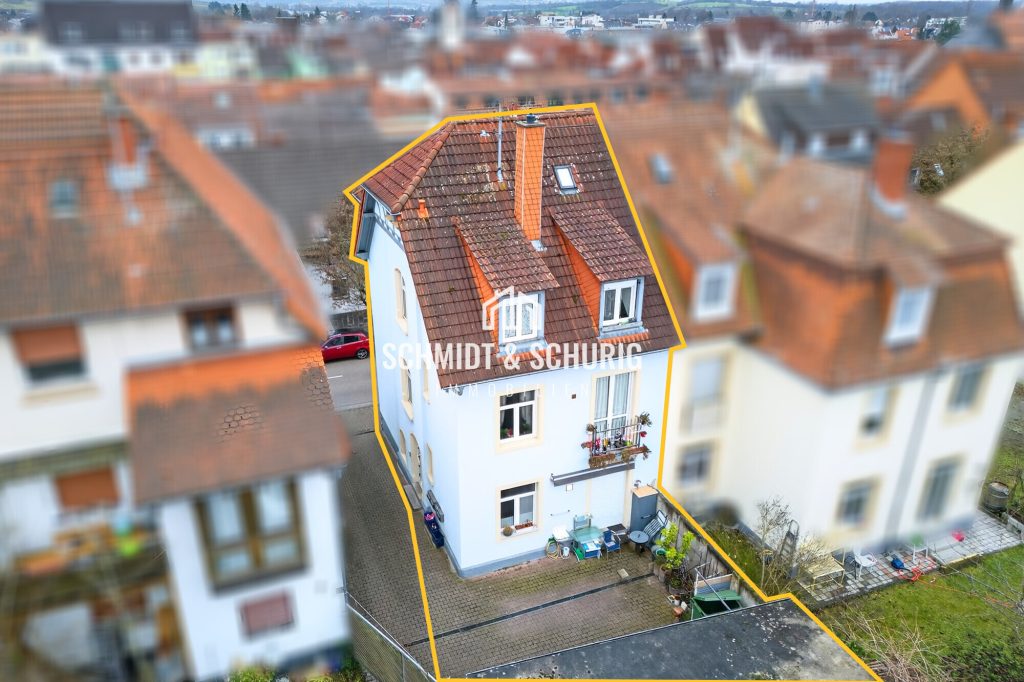 Immobilienangebot - Wiesloch - Alle - Doppelhaushälfte mit 3 Wohneinheiten in gefragter Lage von Wiesloch