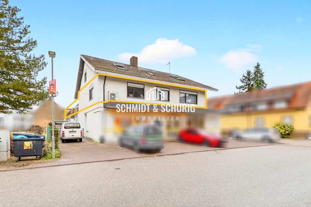 Immobilienangebot - Königsbach-Stein - Alle - Helle 5-Zimmer-Wohnung mit außergewöhnlicher Dachterrasse und Stellplätzen