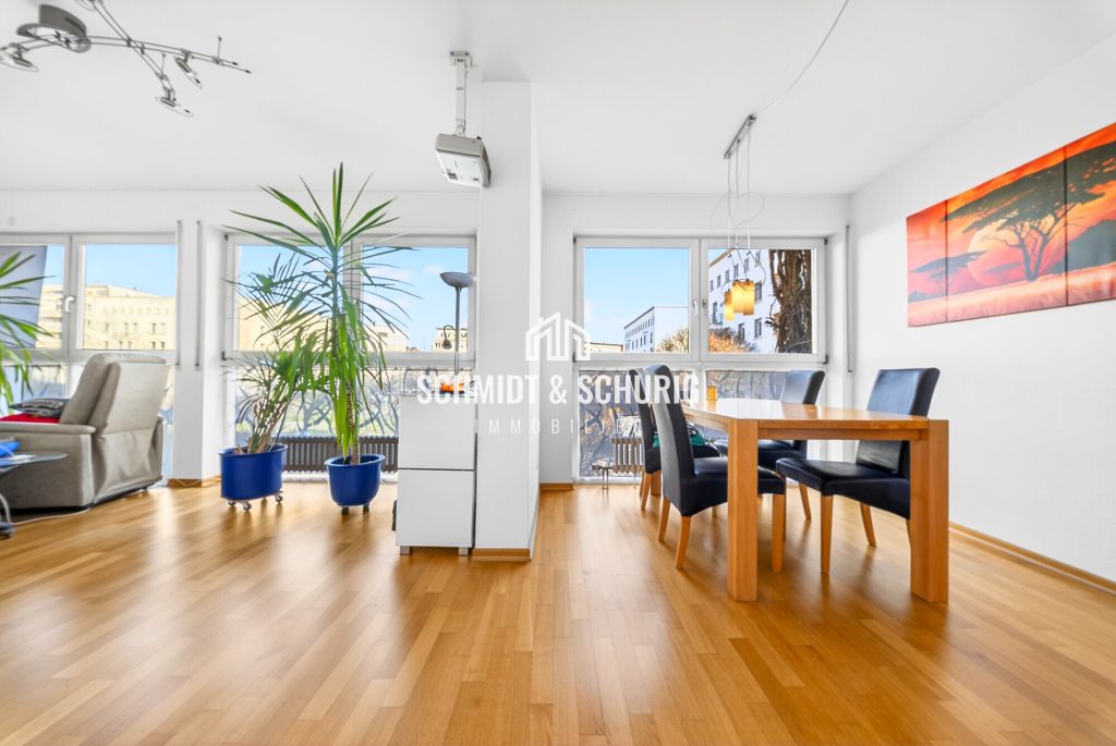 Immobilienangebot - Karlsruhe / Südstadt - Alle - Gepflegte 3-Zimmer-Etagenwohnung in der Karlsruher Südstadt (Erbpacht)