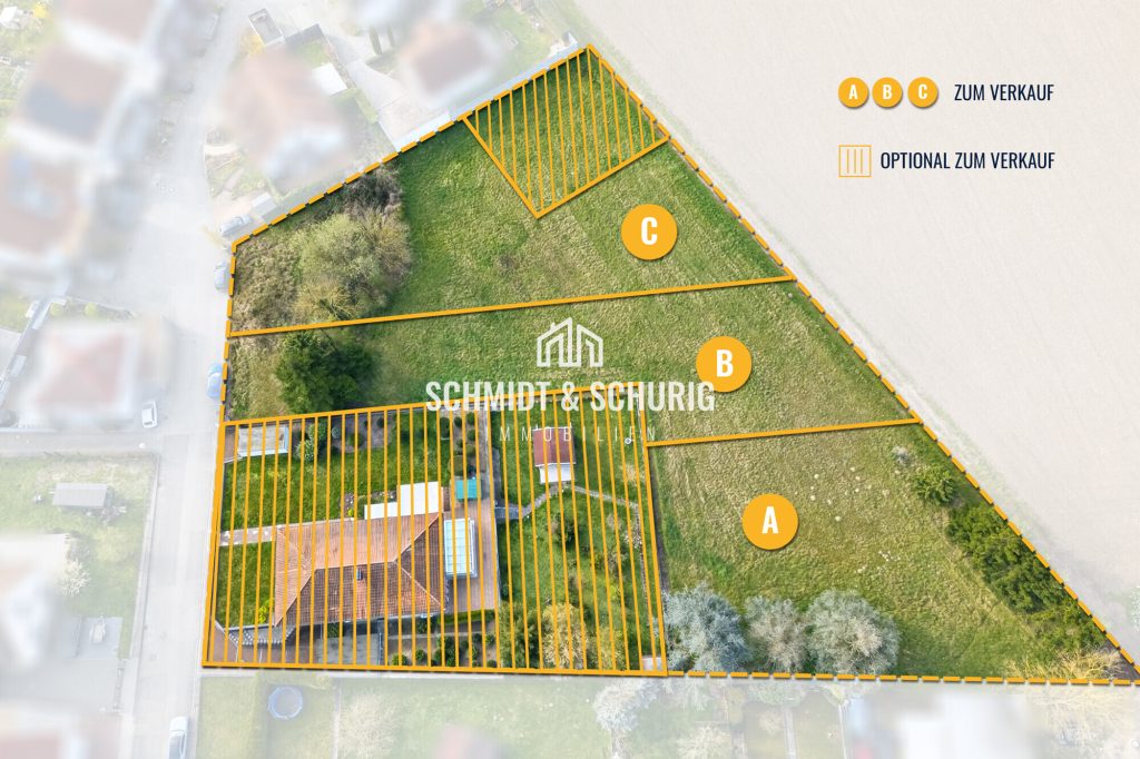 Immobilienangebot - Bad Schönborn / Bad Langenbrücken - Grundstücke - Für Bauträger & Projektentwickler: Attraktives Grundstück für Wohnbebauung