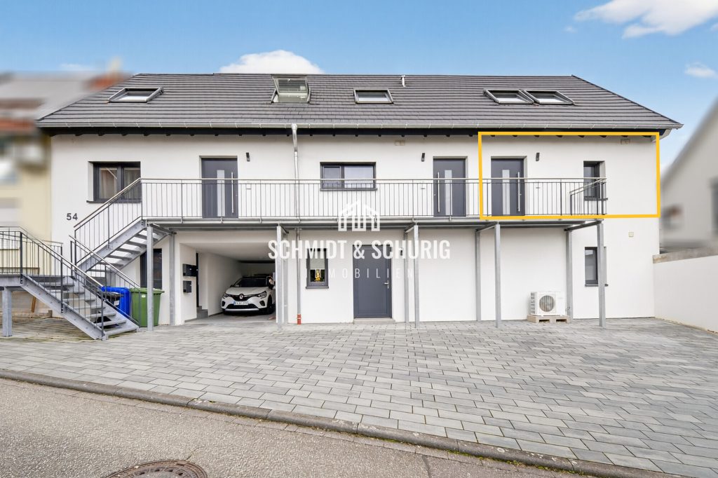 Immobilienangebot - Walzbachtal / Jöhlingen - Alle - Helle kernsanierte 2-Zimmer-Wohnung mit Balkon & Stellplatz