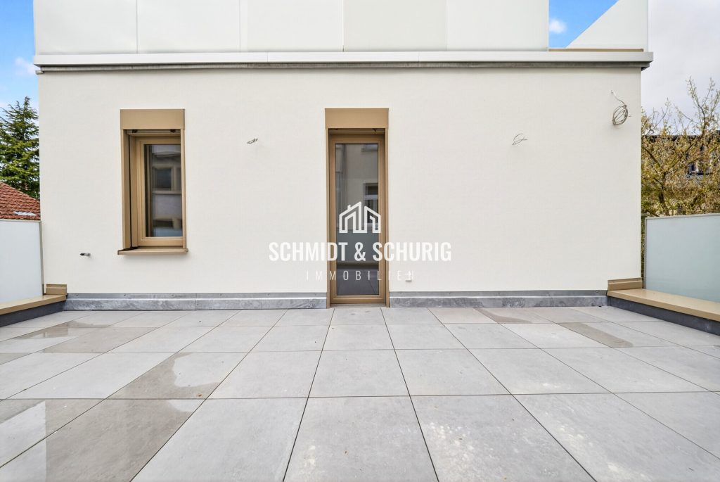 Immobilienangebot - Karlsruhe - Alle - Exklusive Doppelhaushälfte mit Gartenanteil und Dachterrassen