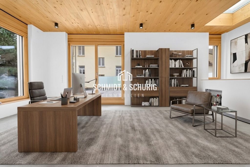 Immobilienangebot - Karlsruhe - Alle - Exklusive Doppelhaushälfte mit Gartenanteil und Dachterrassen