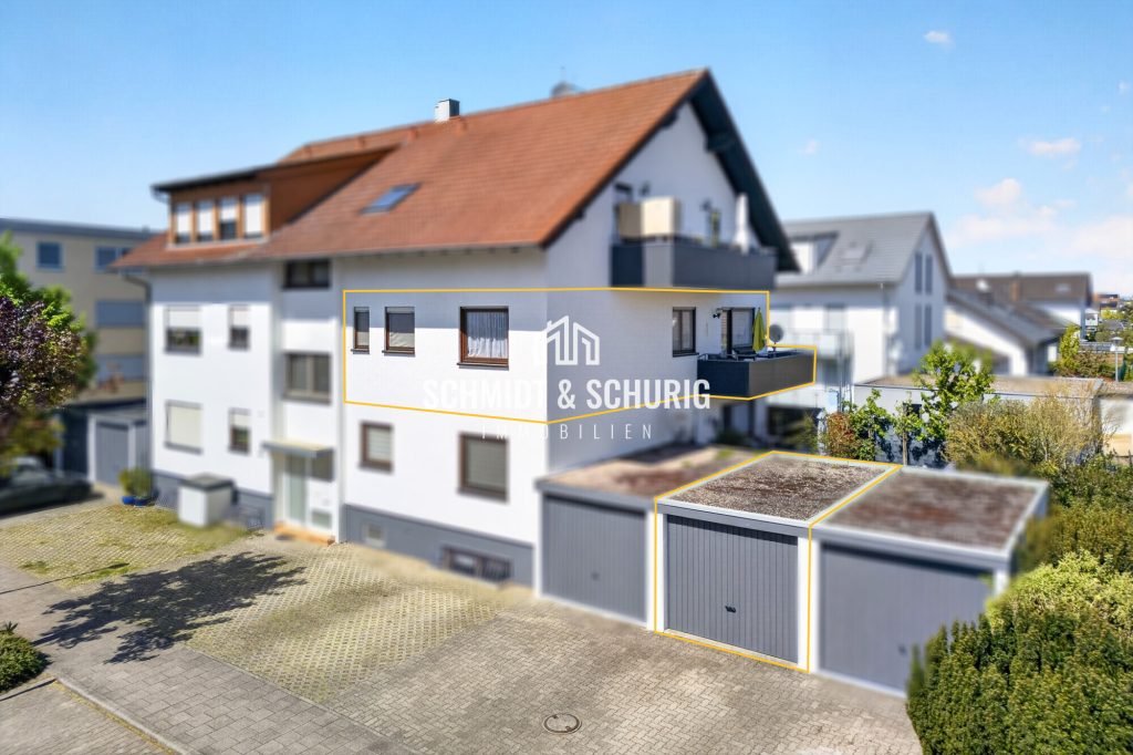 Immobilienangebot - Forst - Alle - Freundliche Etagenwohnung mit Balkon, Garage und solider Mieteinnahme