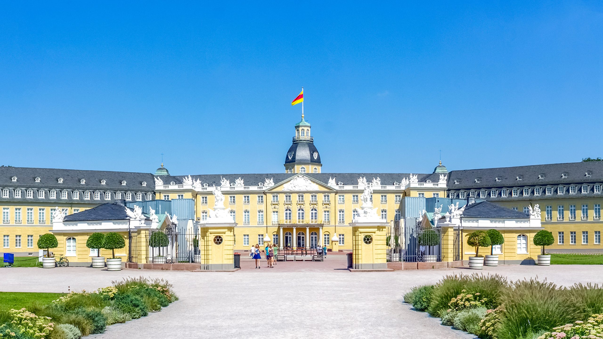 Panorama Karlsruhe Schloss