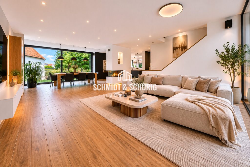 Immobilienangebot - Bruchsal - Alle - Exklusives Einfamililienhaus mit großer Garage und tollem Grundstück