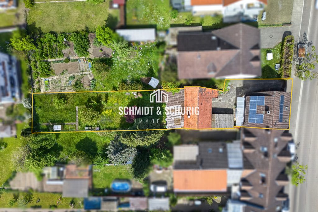 Immobilienangebot - Bruchsal / Untergrombach - Alle - Charmantes Einfamilienhaus mit Ausbaupotenzial und großem Grundstück