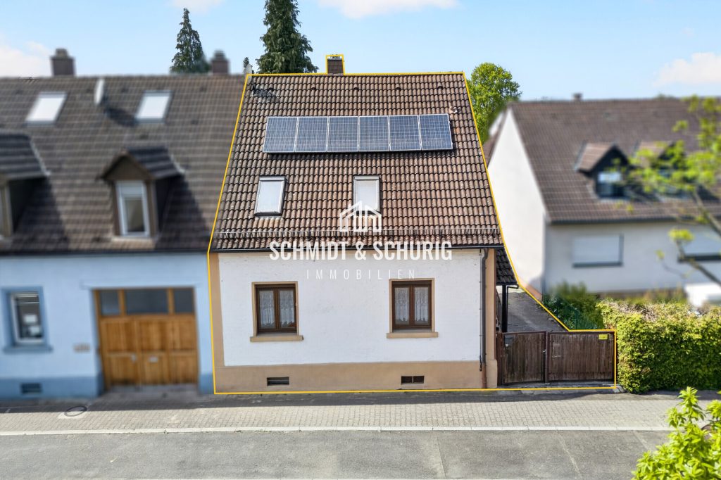 Immobilienangebot - Bruchsal / Untergrombach - Alle - Charmantes Einfamilienhaus mit Ausbaupotenzial und großem Grundstück