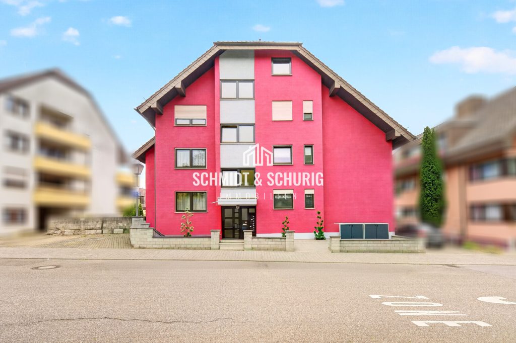 Immobilienangebot - Pforzheim / Brötzingen - Alle - Top gepflegte 3 - Zimmerwohnung mit Garten und Terrasse