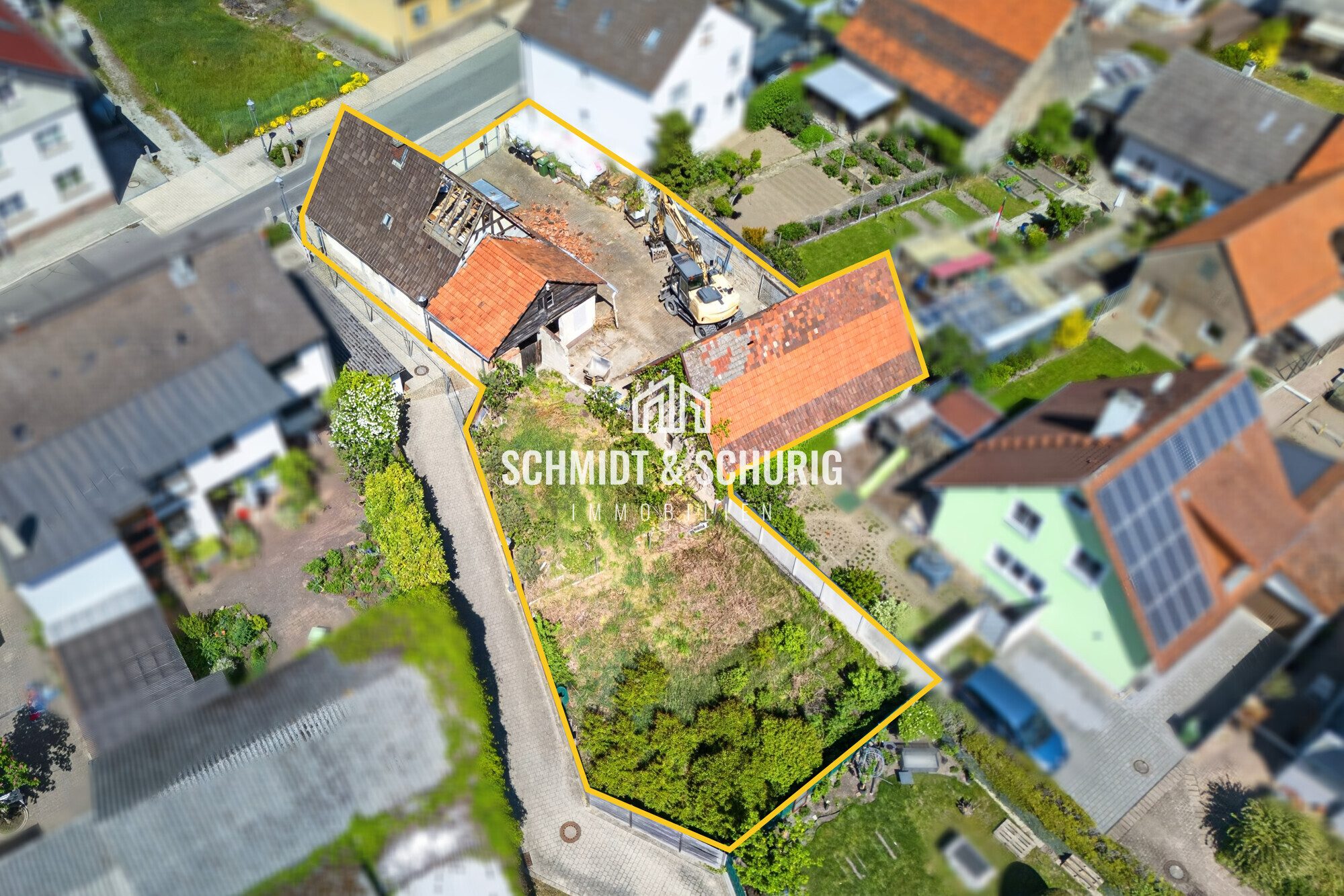 Immobilienangebot - Forst - Grundstücke - Großzügiges Grundstück in Forst – frei übergeben nach Abriss, mit Bauvorbescheid