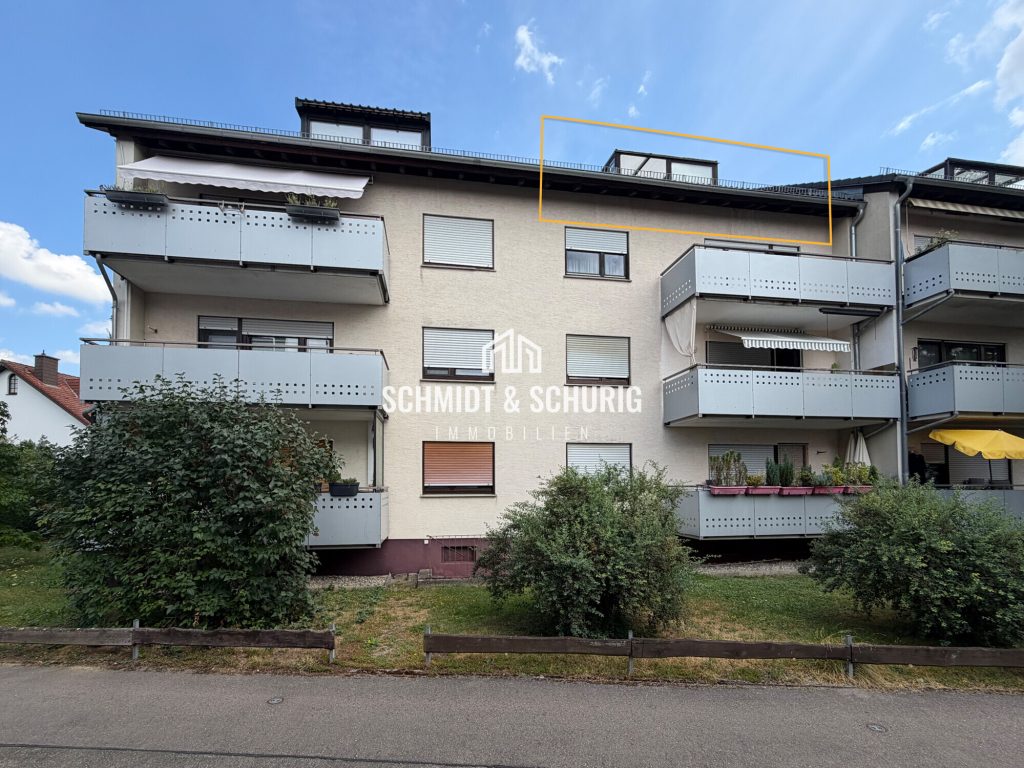 Außenansicht Immobilienangebot - Ubstadt-Weiher / Ubstadt - Alle - Vermietete Dachgeschosswohnung in Ubstadt-Weiher