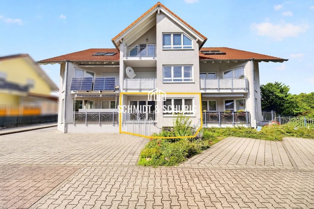 Schmidt & Schurig Immobilien Immobilienangebot - Linkenheim-Hochstetten - Alle - Charmante Maisonettewohnung mit Balkon & Terrasse – Stilvolles Wohnen auf zwei Ebenen