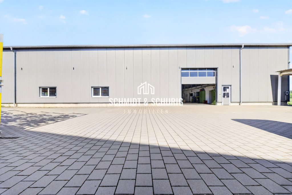 Immobilienangebot - Bad Rappenau - Alle - Produktionshalle mit 10‑t-Kran, Büros und gepflastertem Hof in Bad Rappenau