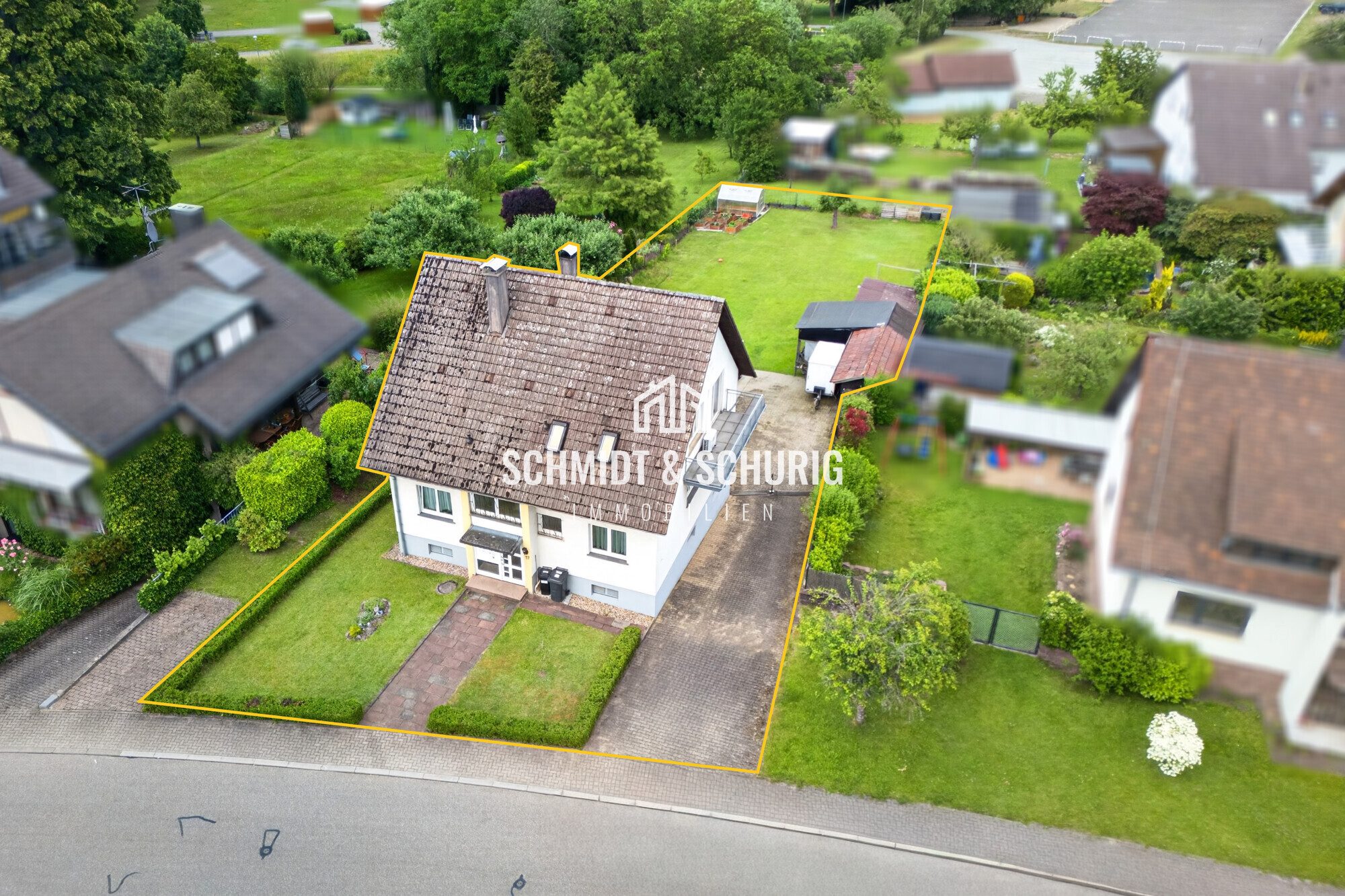Immobilienangebot - Malsch - Alle - Gepflegtes 1-2 Familienhaus mit großzügigem Garten