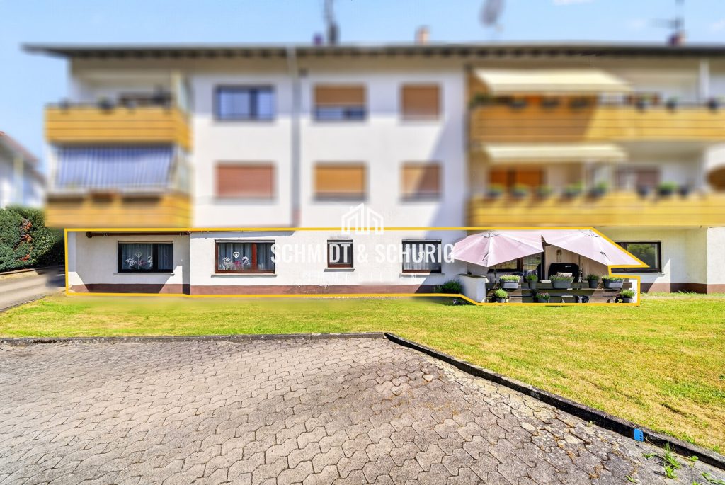 Immobilienangebot - Bruchsal - Alle - Gepflegte 3-Zimmerwohnung mit Stellplatz in Bruchsal. (Vermietet)