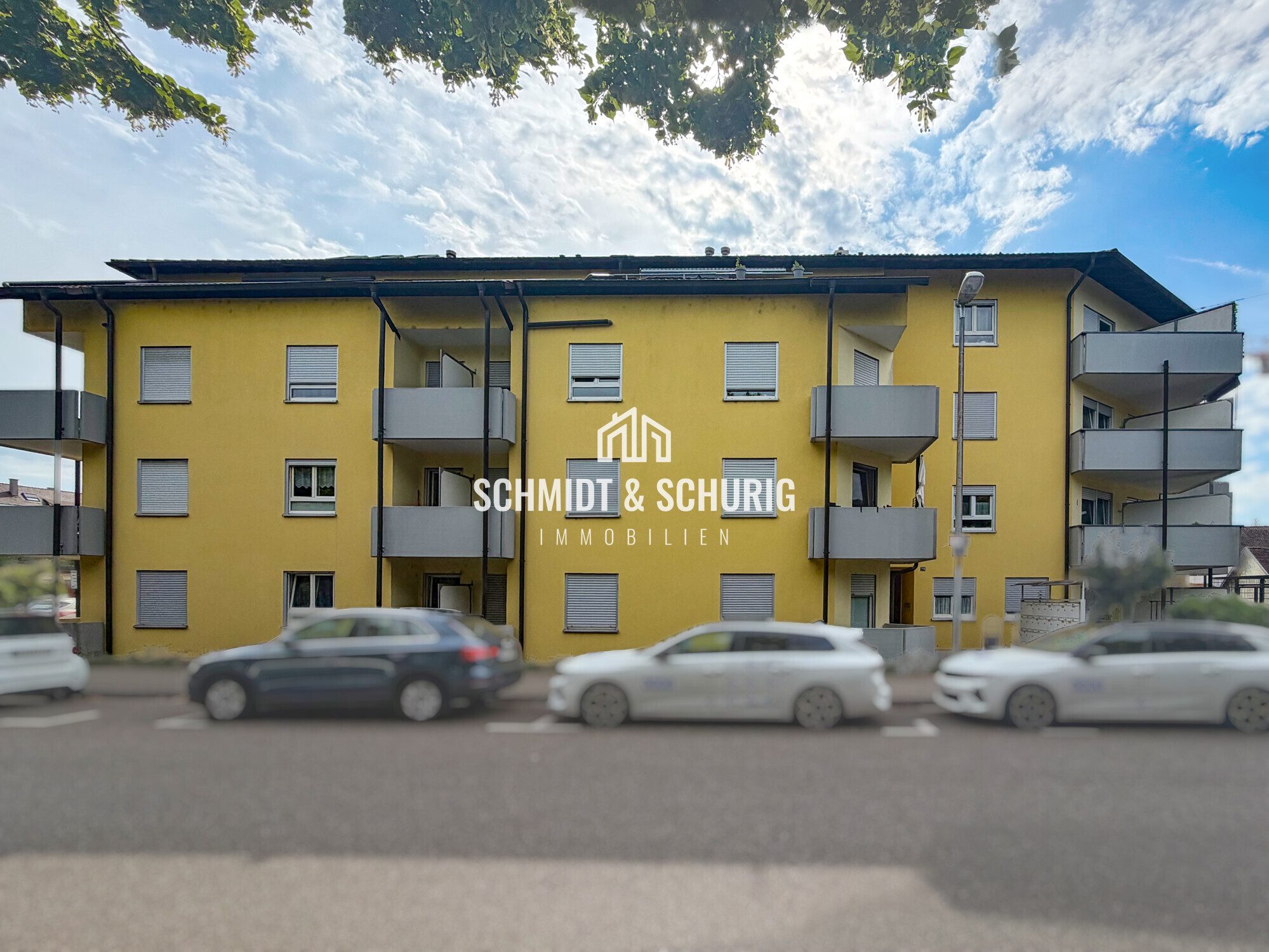 Immobilienangebot - Bruchsal - Alle - Charmante 1-Zimmer-Erdgeschosswohnung mit Balkon in Bruchsal