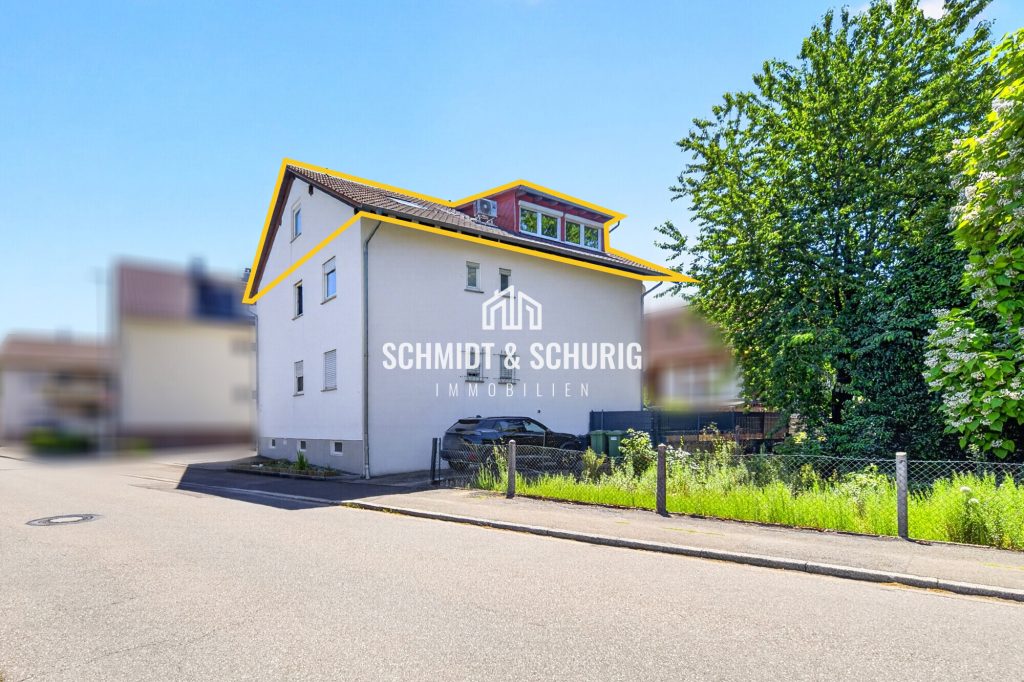 Außenansicht Immobilienangebot - Bretten / Büchig - Alle - Modernes Wohnen im Dachgeschoss mit Klimaanlage und Einbauküche
