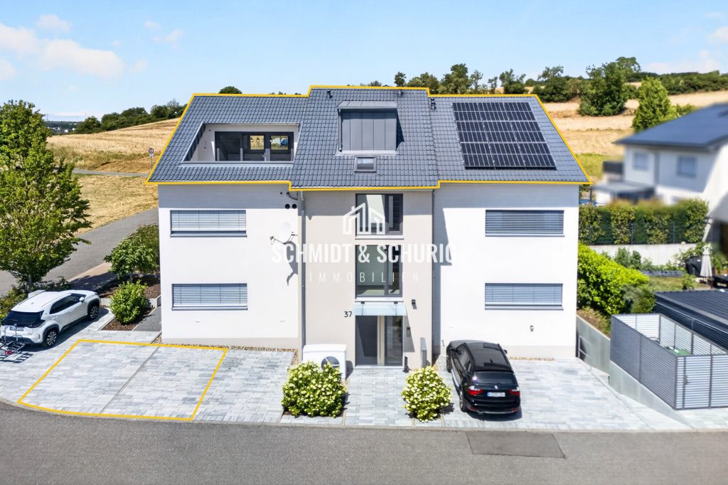 Außenansicht Immobilienangebot - Kraichtal / Oberöwisheim - Alle - Hochwertige Dachgeschosswohnung im Kraichtal – Neubau/Erstbezug