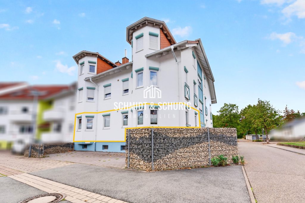 Immobilienangebot - Waghäusel / Kirrlach - Alle - Vermietete Erdgeschosswohnung mit Stellplatz – attraktive Kapitalanlage