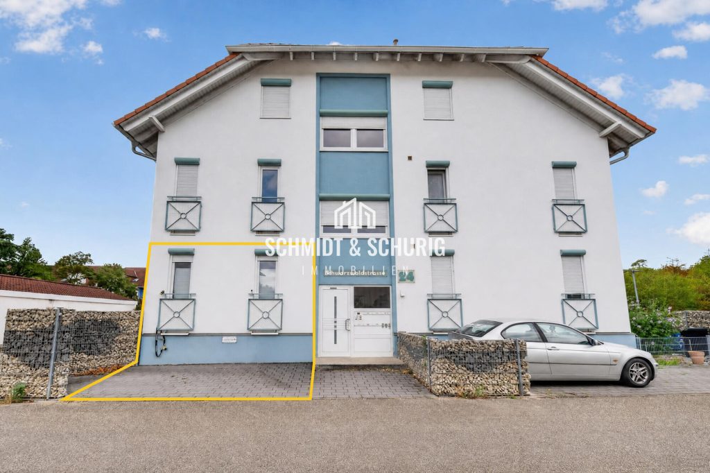 Immobilienangebot - Waghäusel / Kirrlach - Alle - Vermietete Erdgeschosswohnung mit Stellplatz – attraktive Kapitalanlage