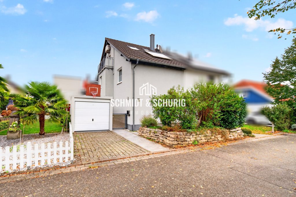 Immobilienangebot - Karlsdorf-Neuthard / Neuthard - Alle - Gepflegte Doppelhaushälfte in ruhiger Lage von Neuthard