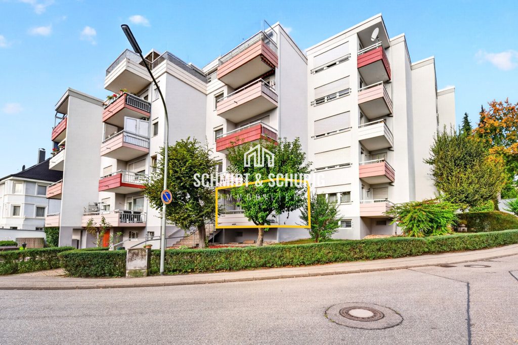 Immobilienangebot - Pforzheim - Alle - 2-Zimmer Wohnung mit Balkon in Pforzheim-Eutingen