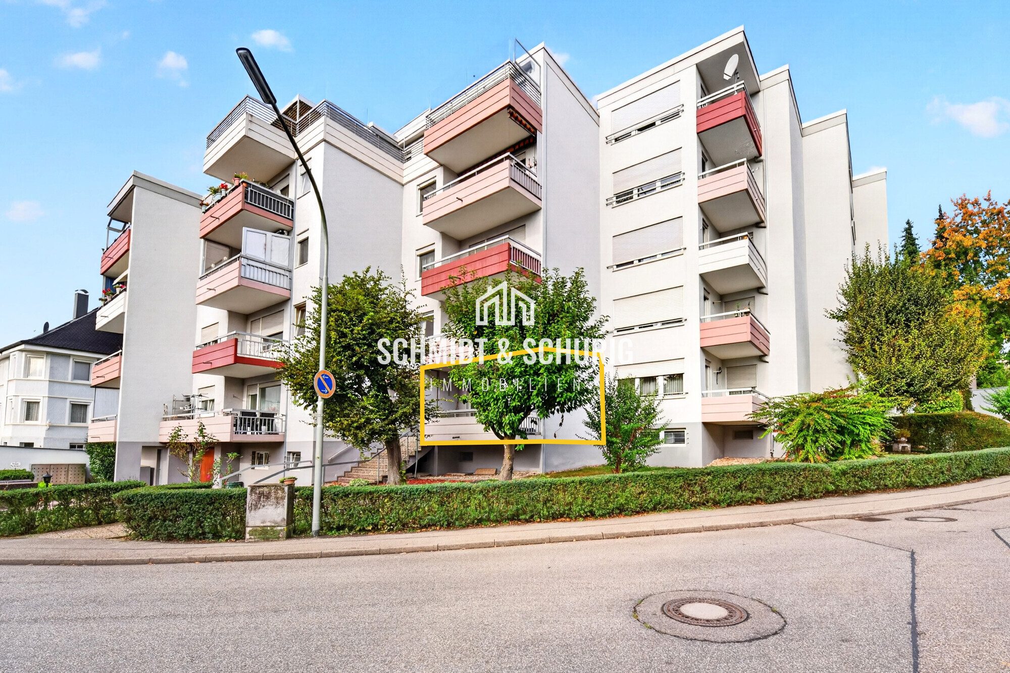 Immobilienangebot - Pforzheim - Alle - 2-Zimmer Wohnung mit Balkon in Pforzheim-Eutingen